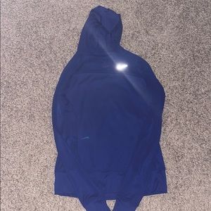Royal Blue Lightweight running hoodie